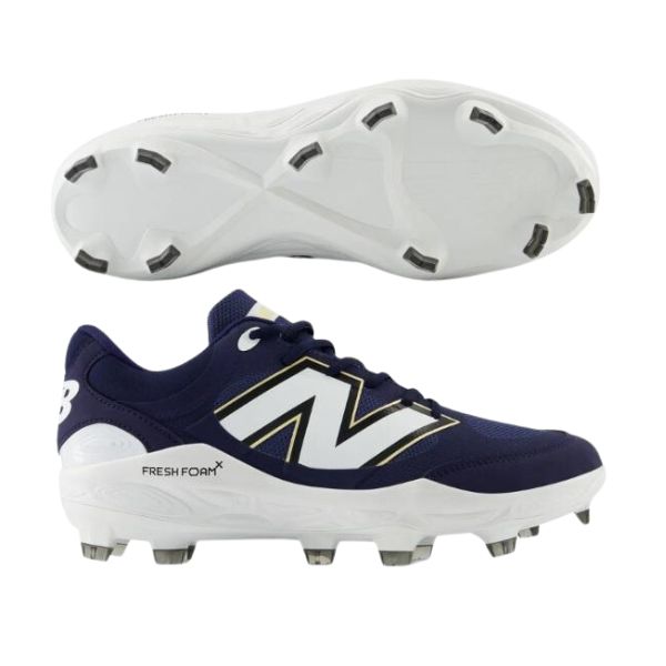 ニューバランス Fresh Foam 3000v7 Molded 野球スパイク PL3000B72E ポイントスパイク ネイビー 特価