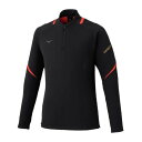 ミズノ モレリア/MORELIA トレーニングトップ P2MCC00509 サッカートレーニングウェア(長袖/練習着) 09:ブラック