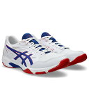 アシックス ゲルロケット 11 GEL-ROCKET 11 1073A065-105 バレーシューズ WHITE/ASICS BLUE