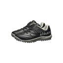 アスレタ ATHLETA Gene VC (ジェネVC) 21015J-BLK キッズサッカートレーニングシューズ(子供用トレシュー/土・人工芝) ベルクロ ブ...