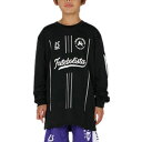 メール便発送可 ルースイソンブラ LUZeSOMBRA Jr 長袖プラシャツ L1233006-005 ジュニア サッカー/フットサルウェア(子供用) ブラック