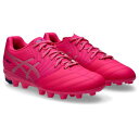 アシックス DS LIGHT JR GS / ディーエスライト 1104A054-700 ジュニアサッカースパイク 子供用 Pink Glo/Pure Silv...