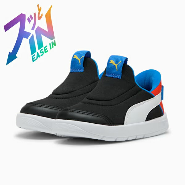 プーマ ベビー コートフレックス V3 イーズイン スニーカー 399735-01 キッズシューズ 01PUMA Black