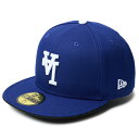 ニューエラ 59FIFTY MLB Upside Down ロサンゼルス・ドジャース 14388823(7 3/8 7 1/2) キャップ ダークロイヤル(4)