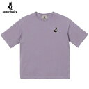 メール便発送可 サッカージャンキー クラウディオ・パンディアーニ CP25A66-62 サッカー/フットサル パイド ルーズシルエット半袖シャツ パープル