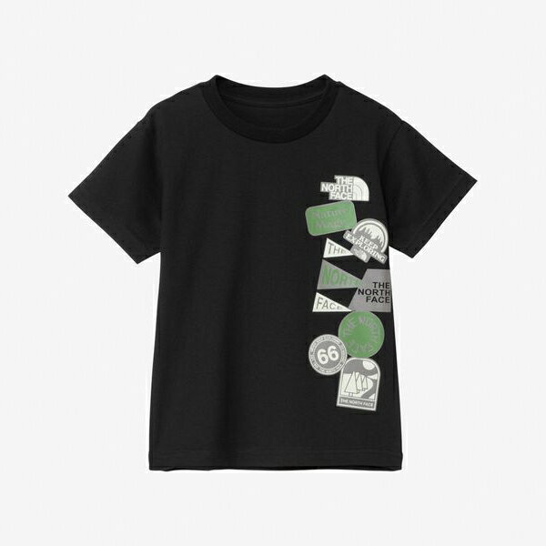 メール便配送可　ザ・ノース・フェイス　トドラーショートスリーブルミナスグラフィックティー（キッズ）　NTT32561-K　半袖Tシャツ