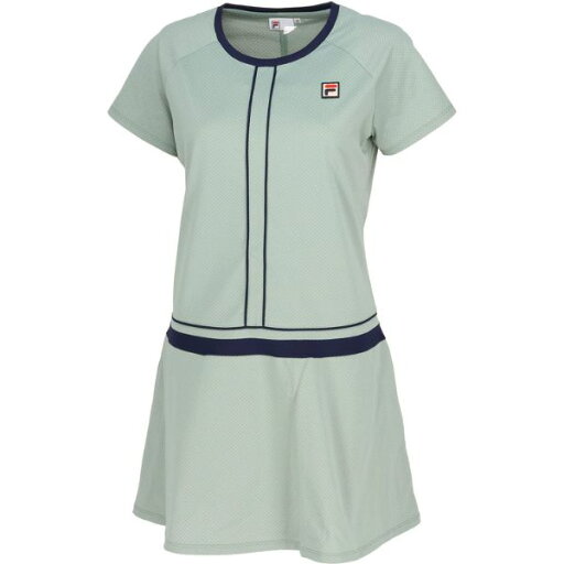 フィラ(FILA) テニス 51 ワンピース EL0010-38A レディステニスウェア(上下セット) 38A:グリーン フィラ(FILA) テニス 51 ワンピース EL0010-38A レディステニスウェア(上下セット) 38A:グリーン