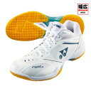ヨネックス YONEX パワークッション 65Z ワイド SHB65Z4W-011 バドミントンシューズ 4Eワイド設計 ホワイト
