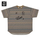 ルースイソンブラ LUZeSOMBRA OAO オールオーバープラシャツ L1251038-041 サッカー/フットサルウェア(半袖シャツ) ベージュ(ブラウン)