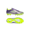 アディダス adidas 子供用 F50 ELITE MG J 各種グラウンド対応 IH9782 ジュニアサッカースパイク パープルラッシュ×ルシッドレモン