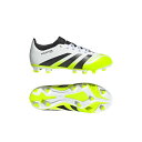 アディダス adidas キッズ(子供用) プレデター PREDATOR CLUB FXG J(天然芝・土・人工芝) JH8868 ジュニアサッカースパイク ホワイト×ルシッドレモン