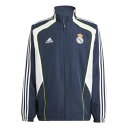 アディダス adidas レアル・マドリード UBP トラックトップ KUJ40-JF2575 サッカーウェア(長袖ジャケット) ナイトネイビー