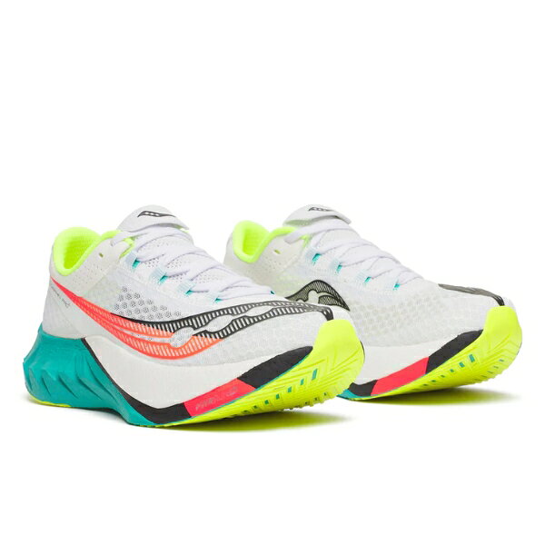 【クーポン対象】 サッカニー ENDORPHIN プロ4 エンドルフィンプロ4 S2093997 ランニングシューズ ホワイト/ミュータント
