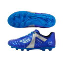 アンブロ UMBRO 子供用 アクセレイター RB JR WIDE +GAINA HG UF5FCSB3J-BLSV ジュニアサッカースパイク(ワイド/幅広) ...
