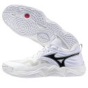 ミズノ ウエーブモーメンタム エリート WAVE MOMENTUM ERITE V1GA251251 バレーシューズ 51:ホワイト×ブラック