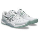 アシックス ASICS GEL-CHALLENGER 15 OC (オムニ・クレー) 1043A026-100 テニスシューズ STANDARD幅 ユニセックス WHITE/LICHEN ROCK