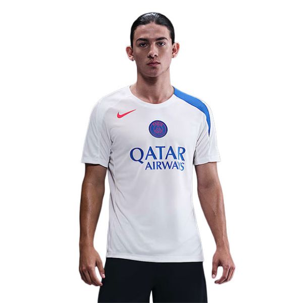 ナイキ NIKE 25/26 パリサンジェルマン(PSG) ストライク サード トータル90 HM3345-101 サッカーウェア(半袖シャツ/練習着) ホワイ...