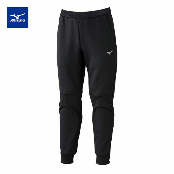 ミズノ MIZUNO　ストレッチスウェットジョガーパンツ　62MDC50009　テニス/バドミントンウェア(トレーニング/ロングパンツ)　09：ブラック
