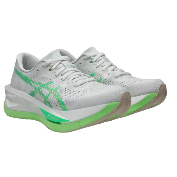 乐天商城 - アシックス　ソニックブラスト　SONICBLAST　1012B862-101　ランニングシューズ　WHITE/VITAL GREEN