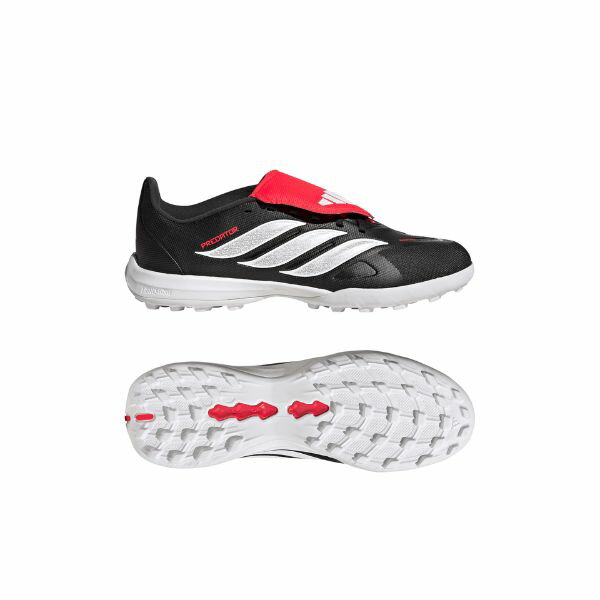 Rakuten - アディダス adidas　キッズ(子供用)　プレデター PREDATOR LEAGUE FT TF J　JS1041　ジュニアサッカートレーニングシューズ(土/人工芝) ブラック/レッド　特価