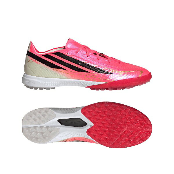 Rakuten - アディダス adidas　F50 HYPERFAST PRO TF　IH4567　サッカートレーニングシューズ(ターフ/土/人工芝)　ソーラーターボ／コアブラック