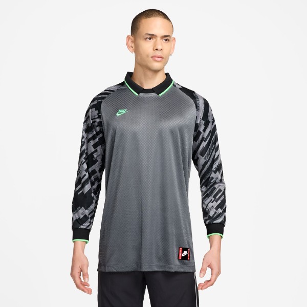メール便発送可 ナイキ NIKE プレミア ロングスリーブ トップ IM4021-010 サッカー トレーニングウェア(長袖/練習着) クールグレー×ブラック×グリーン