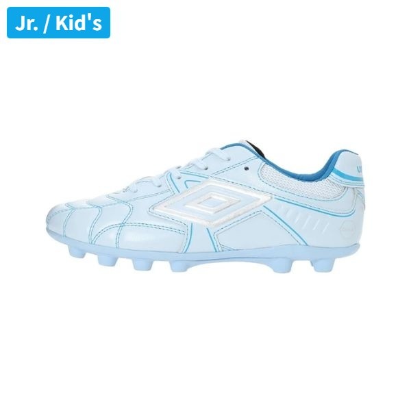 アンブロ UMBRO 子供用 アクセレイター RB JR WIDE +GAINA HG UF6FCSB2JB-WHBL ジュニア サッカー スパイク (ワイド/幅広) ブルークリア