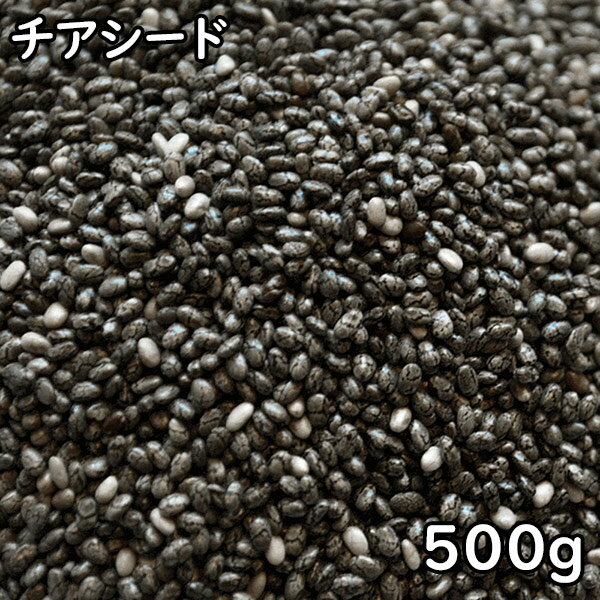 チアシード (500g) ペルー産 【あす楽】【メール便対応/1kgまで】