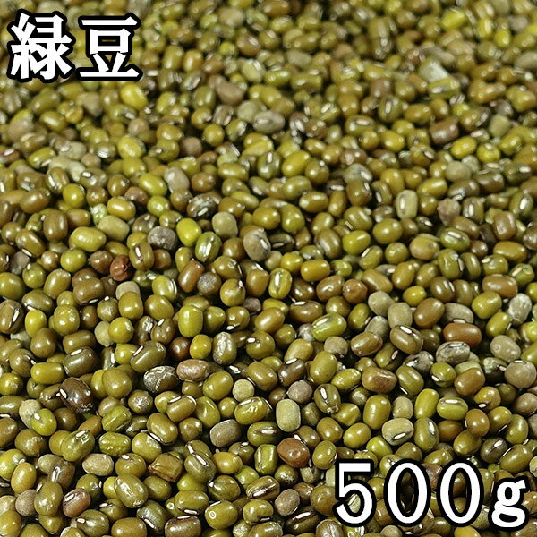 緑豆 (500g) 中国産 【メール便対応/1kgまで】