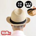 【8/10限定2人に1人最大100%P】洗える ブレードハット 男性 メンズ 帽子 洗濯 ハット サイズ調整 普段使い カジュアル お洒落 ストローハット 日光 日よけ 軽量 風通し 夏 屋外 炎天下 猛暑 酷暑 日差し 麦わら帽子 ブレード コーデ おしゃれ