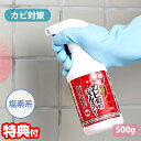 日本製 業務用 スカッとカビ取りジェルスプレー 500g カビ取り 髪の毛溶かし 塩素系 カビ取りスプレー カビクリーナー カビ除去 お風呂掃除 タイル カビ取...