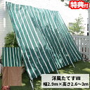 洋風たてす VII 2.9m 幅2.9m×高さ2.6~3m たてす 日よけ シェード 立簾 サンシェード スクリーン 紫外線対策 目隠し 日除け タテス 立て掛けサンシェード 高さ調整 暑さ対策 直射日光防止 省エネ 節電 UVカット 洋風立簾 簡単設置 節電