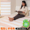 【5/10限定2人に1人最大100%P】コウデン社製 電気代26%OFF 節電電気毛布 VWS402H-D 電気しき毛布 広電 おしゃれ 電気敷き毛布 130×...
