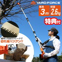 【選ぶ景品】 ヤードフォース 高枝 電動のこぎり 3m ハイパワー 軽量 コードレス YARDFORCE 24Vコードレス3m高枝のこぎりライト LSC21P-...