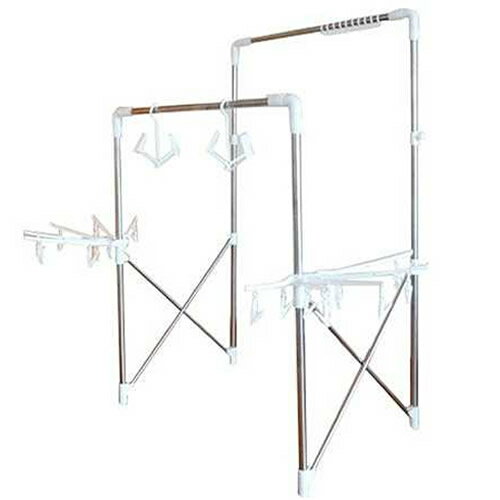 【11/25限定2人に1人最大100%P】3Dハンガー 多機能物干し 3特典【送料無料+選べる景品+ポイント】 3D多機能物干し 十字型 平行型 V字型 自由自...