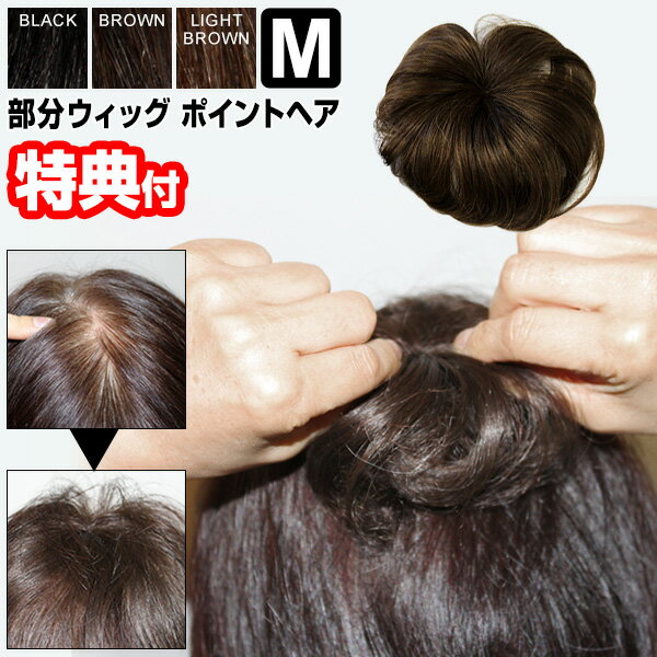 体験談記載 部分ウィッグ 分け目 薄毛 白髪隠し ポイントヘア Mサイズ ヘアウィッグ 部分かつら ポイントウィッグ ヘアピース ヘアーピース メンズ レディース カツラ 部分カツラ 毛染め ヘアーアイロン 可能