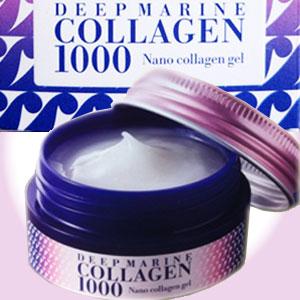 ★最大42倍+クーポン★ ディープマリンコラーゲン1000　ナノコラーゲンジェル35g　デープマリンコラーゲン1000　DEEP MARINE COLLAGEN 1000　美容クリーム　スキンケア　当店限定特典【送料無料＋ミニ鏡】付き