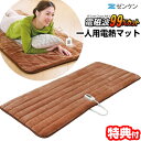 【選ぶ景品付き】 ゼンケン ZMT-75CT 電磁波99%カット おひとり様 一人用電熱マット タイマー付 一人用 ホットマット 床暖房 電気カーペット 電気ヒ...
