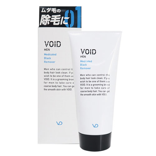 《400円クーポン配布中》ヴォイド VOID 薬用ブラックリムーバー 150g 2個以上購入で送料無料 ボイド 薬用エピクリーム 気になる毛のお手入れに プラセス製薬 薬用ブラックリムーバー 薬用リムーバー