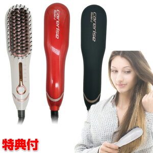 《2000円クーポン配布》ケアライズ モデルJ ブラシ型ヘアアイロン B-50 ブラシ型ヘアーアイロン ブラシヘアーアイロン ヘアーアイロン ブラシ型コンパクトヘアアイロン ケアライズモデルJ 自宅 サロン 美容室 美容院