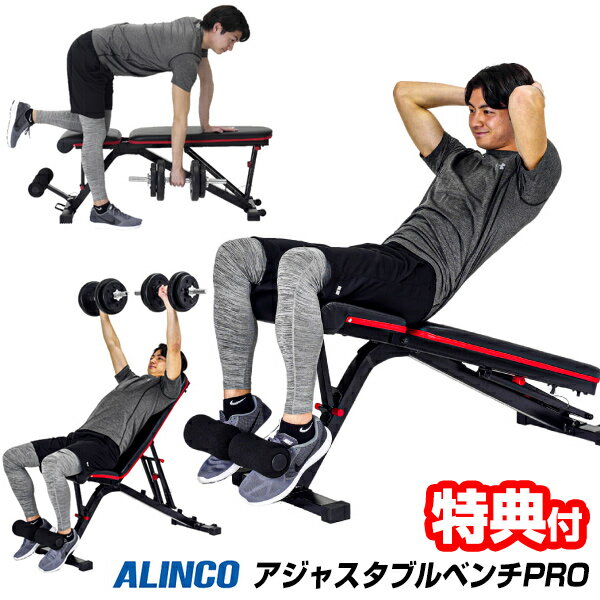 シットアップベンチ 《2000円クーポン配布中》ALINCO アルインコ アジャスタブルベンチPRO FA223 腹筋ベンチ アジャスタブルベンチプロ シットアップベンチ 腹筋マシン ダンベル運動 FA-223 家庭用 フィットネス 健康 ダイエット トレーニング エクササイズ 筋トレ 腹筋 腹筋マシン 家