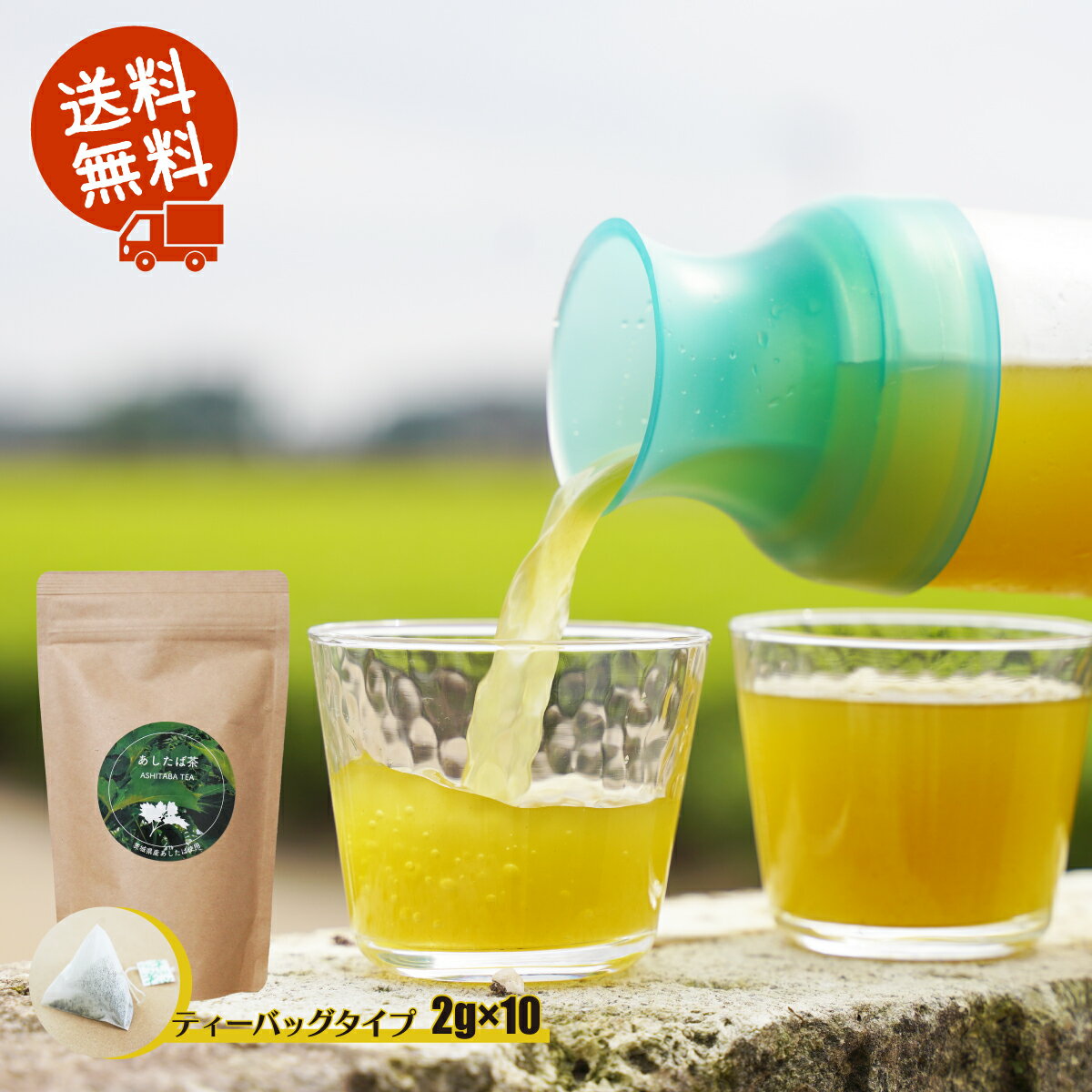 【健康志向の方に】あしたば茶／2g×10 ティーバッグタイプ 日本古来の生薬 送料無料 お試しください！ TBG-042