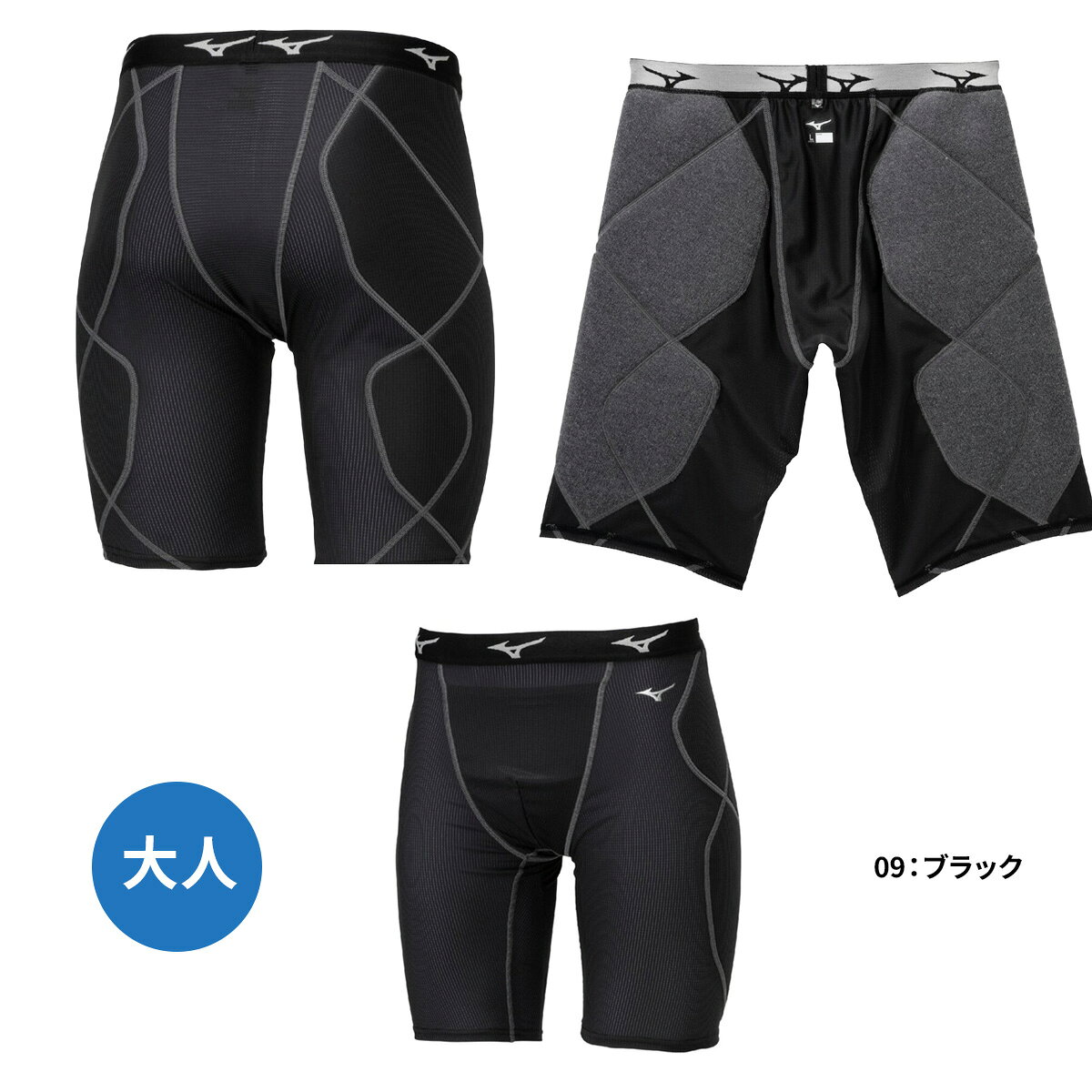 メール便送料無料 野球 ジュニア スラパン スライディングパンツ KUGEKI 12JBCP34 ...
