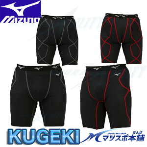 メール便送料無料 野球 スライディングパンツ KUGEKI ミズノ スラパン 12JBCP24 ファウルカップ収納式 MIZUNO ズボン 暑さ対策