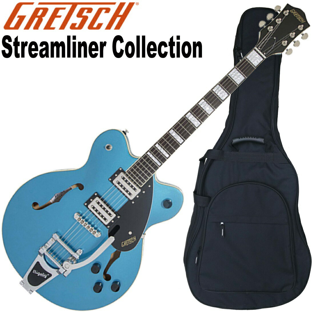 Gretsch/G2622TStreamlinerCenterBlockwithBigsbyRivieraBlue