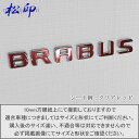 【松印】エンブレムフィルムMercedes-Benz メルセデスベンツ BRABUS エンブレム