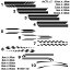 【松印】 サイドラインステッカー 60cm～120cmサイズ + ドアミラーライン付 インテグラ DC1/DC2/DB6/DB7/DB8/DB9/EK/DC5 ヴェゼル RU1/RU2/RU3/RU4 エアウェイブ GJ1/GJ2 サイドステッカー ラインデカール