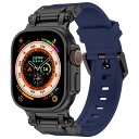 BinGeLi コンパチブル Apple Watch バンド 49mm 45mm 44mm 42mm アップルウォッチ スポーツ バンド TPU 交換用 ベルト...
