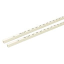 南海プライウッド アームハング棚柱SS 棚柱 SSホワイト 高さ1820mm 2本入(ビス付) SS-H18W-2