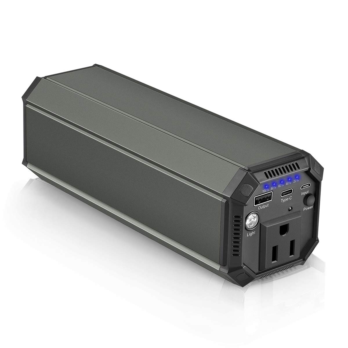 ポータブル電源 31200mAh 大容量 モバイルバッテリー （ AC出力 + USB ポート + Type-C ）予備電源 iPhone/MacBook/ノートPC等対応 緊急・災害時バックアップ用電源（楽天・松陰屋 楽天市場店）
